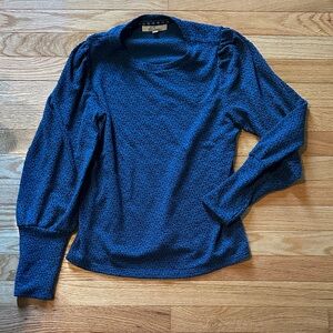 Elegant Navy Women's Blouse